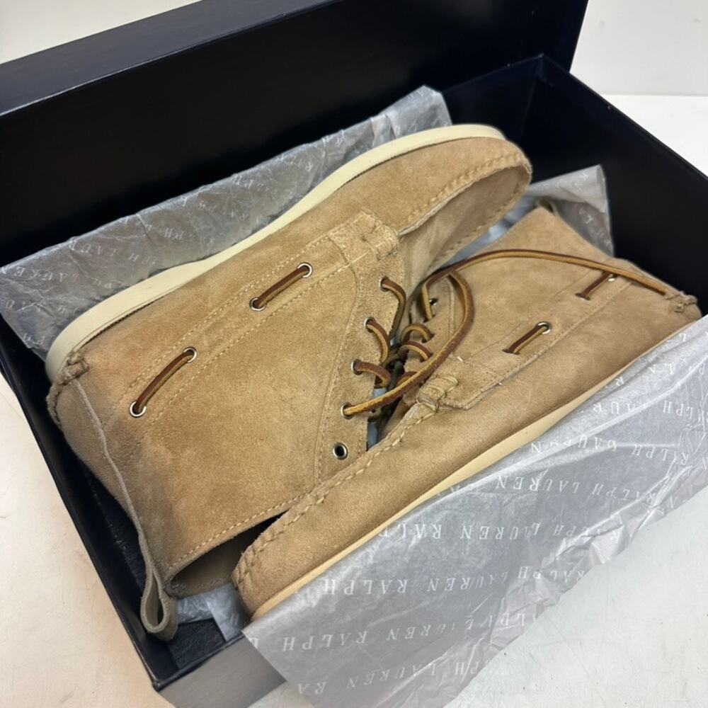 NIB Rancourt & Co. x Polo Ralph Lauren Blaksdale Suede Boot NOS Maine USA 11.5 D